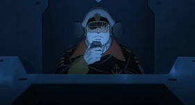 Okita radioes captain Lang