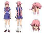 Yuno Gasai full body