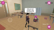 Talking to  in Classroom 2-1