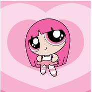 Mai Waifu as a Powerpuff Girl.