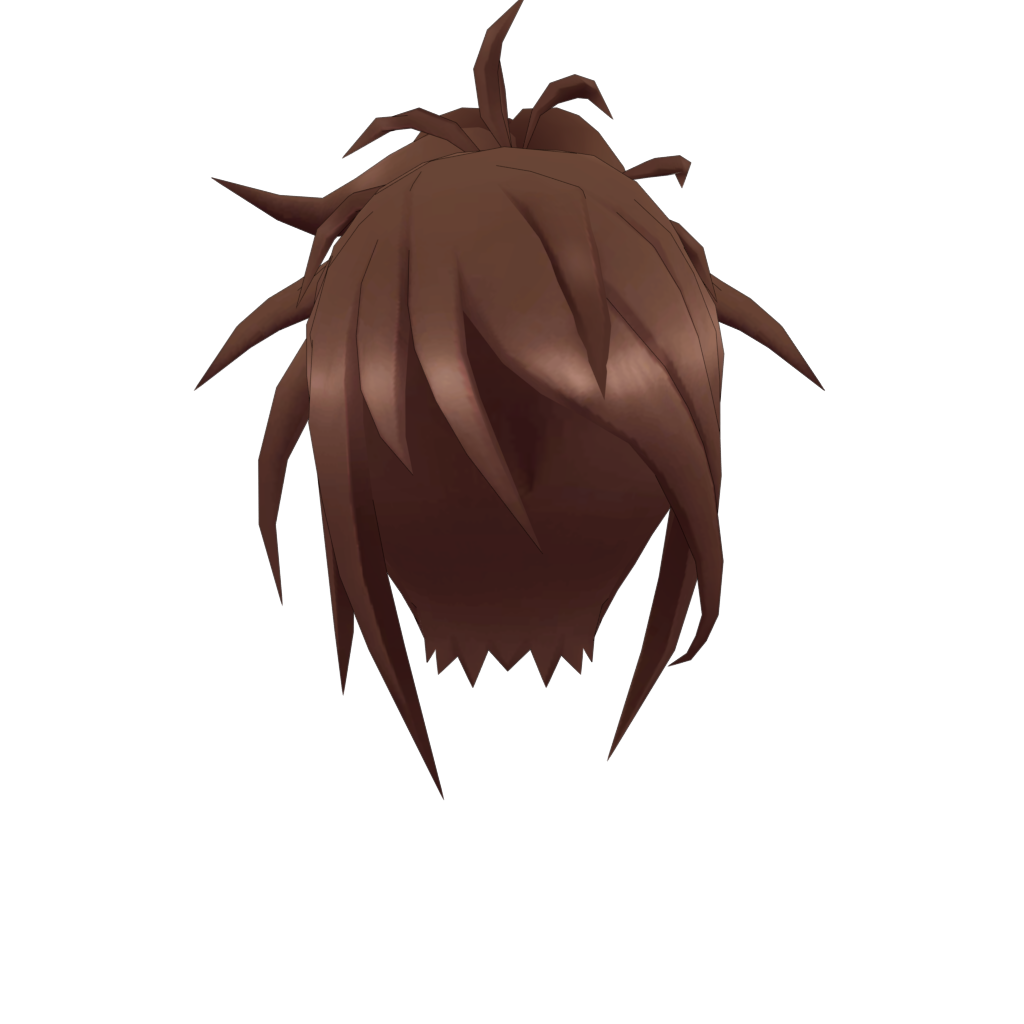 Anime Boy Hairstyles Pack -Blend Files 3D model