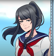 Ayano in "Driving Your Rivals To Murder in Yandere Simulator."