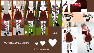 Nutella girl skin by lanarosecookiesweet-daqsesg