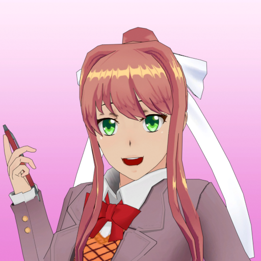 Playing with Monika's Hair  Monika After Story Mod 