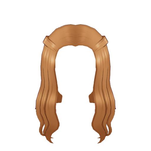 Wavy Blonde Hair - Roblox