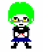 Danganronpa Sprite. (By SenpaiX)