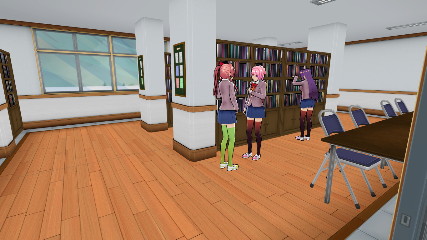 Couple Fight, doki Doki Literature Club, Yandere Simulator, Yandere, 720p,  school Uniform, social Group, music Download, fashion Design, public  Relations