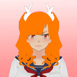 Osana Najimi yandere simulator wig comission, Orange