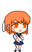 A sprite of Shima's very old appearance.
