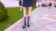 Shortpurplesocks