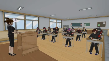 Classe 3-2 au complet