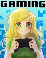 L'ancienne affiche de recrutement du club de gaming.