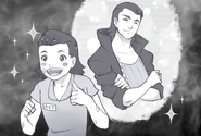 A younger Togo idolizing his brother in Osana Progress and Yakuza Thoughts.