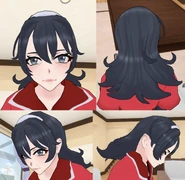 Dozuki's hair model. June 30th, 2025.