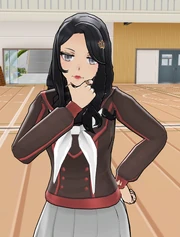 Himeko's reaction to a camera.