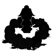 Silhouette Sprite Art for Head Hunter Challenge.