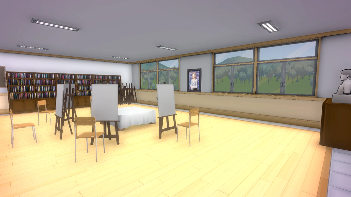 Art Room | Yandere Simulator Wiki | Fandom