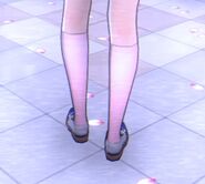 Kaguya's pink socks.