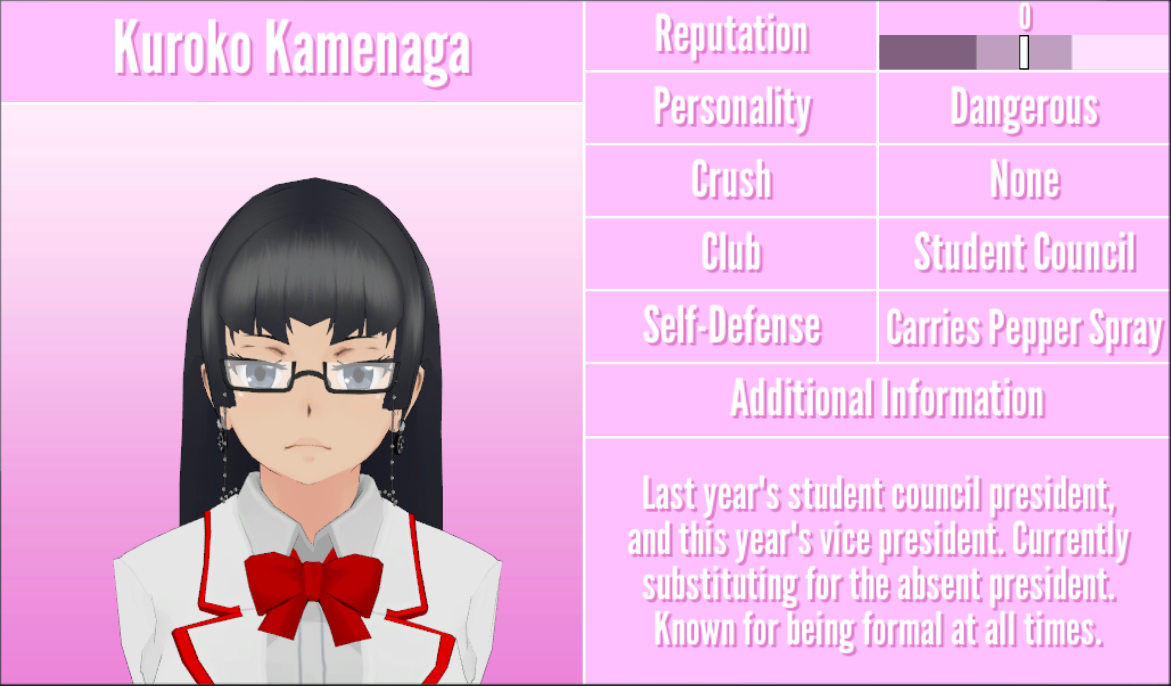 Yandere simulator menu. Student Council Яндер симулятор names. Яндере симулятор студенческий совет имена. Консулы Яндере симулятор имена. Яндере симулятор информация.