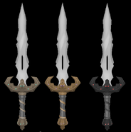 Variations of the ritual knife.