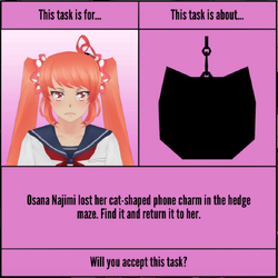 Completing Task of Osana Najimi - Yandere Simulator 