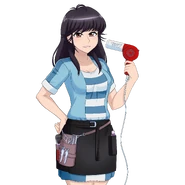 Young Beni waiting for Ryoba.