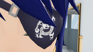 A closer look at Aoi's eyepatch in-game.