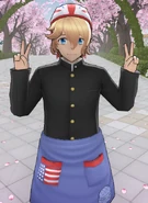 Seiyo after the player moves the camera away from his face.