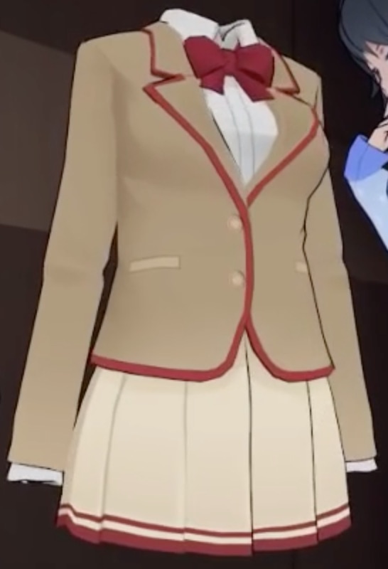 yandere simulator uniform