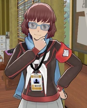 Shinako's reaction to a camera.