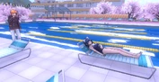 Okimoto admiring Ritsuko.