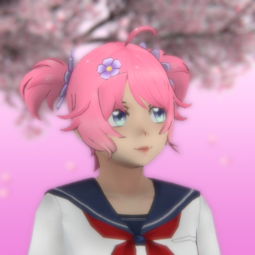 There is a Osana Najimi Yandere Character in SAKURA SCHOOL SIMULATOR New  Update 