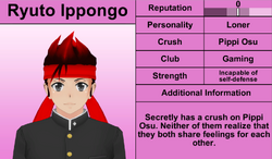 Ryuto Ippongo Yandere Simulator Wiki Fandom