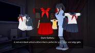 Uniforms in the original intro Dark Seifuku Option.