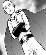 Saitama from One Punch Man.