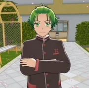 Hayato's reaction to a camera.