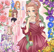 Preview of Enchanting Petals manga series. Art by Mulberry