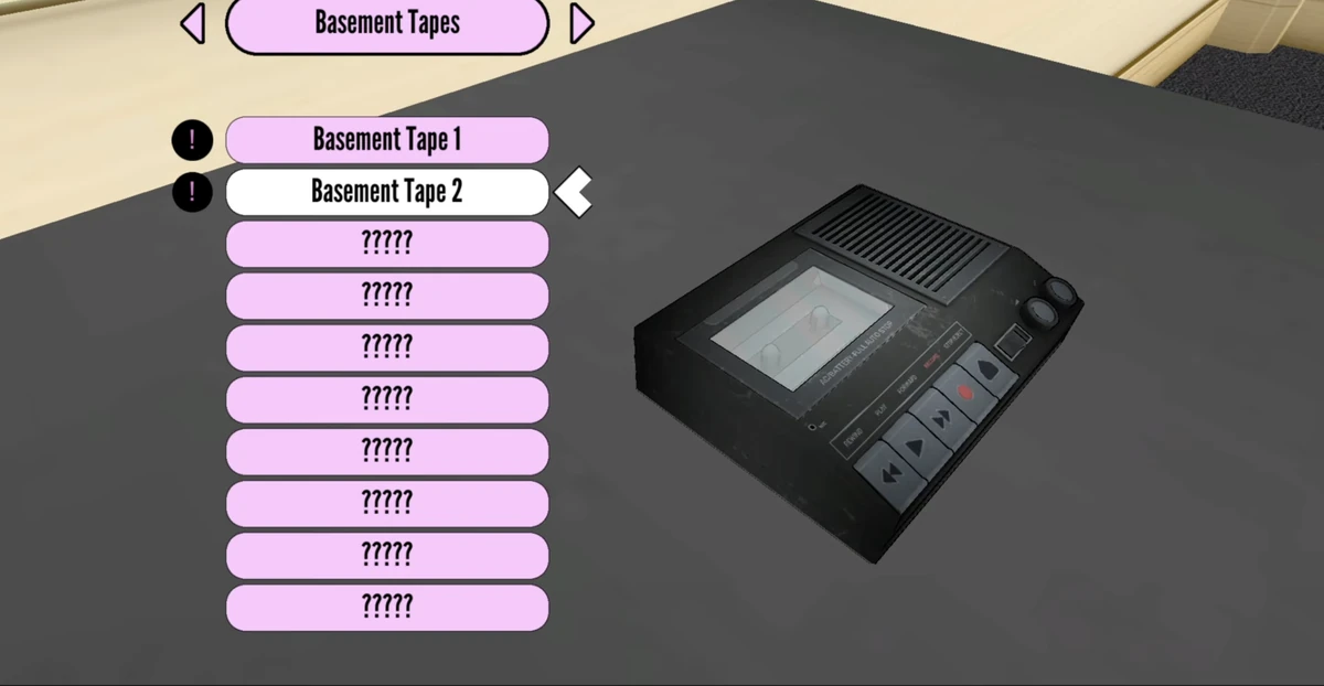 Basement Tapes Yandere Simulator Wiki Fandom