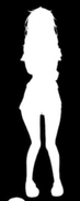 Oka's silhouette from "Yandere Simulator: Past, Present, and Future".