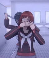 Sumire Getting Killed. .jpg (371 kB) Sumire sendo atacada por Ryoba.