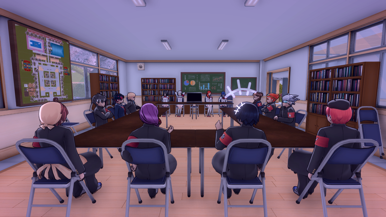 Como Cambiar El Pelo En Yandere Simulator Clubs | Wikia Yandere Simulator | Fandom