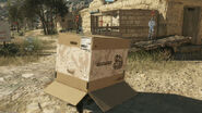 A cardboard box in Metal Gear Solid V: The Phantom Pain.