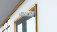 Light Music Club sign. July 12th, 2016.