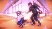 Ayano meets her Senpai.Intro cutscene.