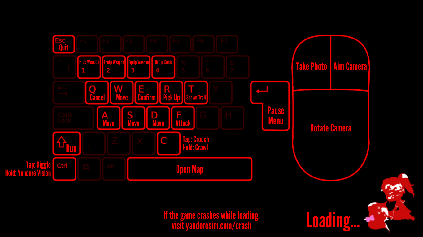 Управление | Вики Симулятора Яндере | Fandom