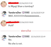 Miyuji is not tomboy