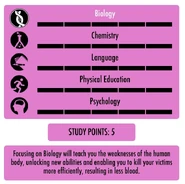 Study point menu. April 8th, 2015.