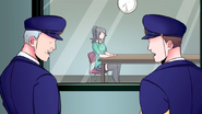 警察在影片"Driving Your Rivals To Murder in Yandere Simulator"