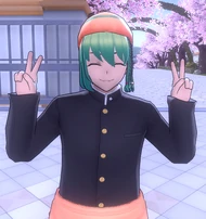 Kenko striking a cute pose.