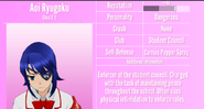 Aoi's 5th profile. June 1st, 2020.